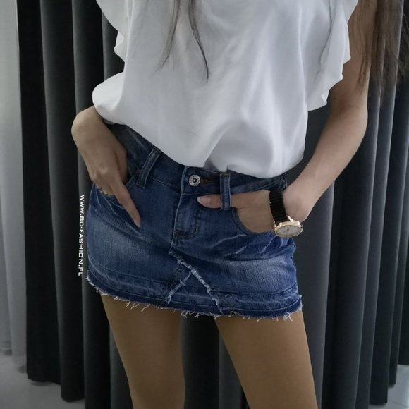 Designer Ladys Jeans Skirt from Europe - Picture 2 of 6